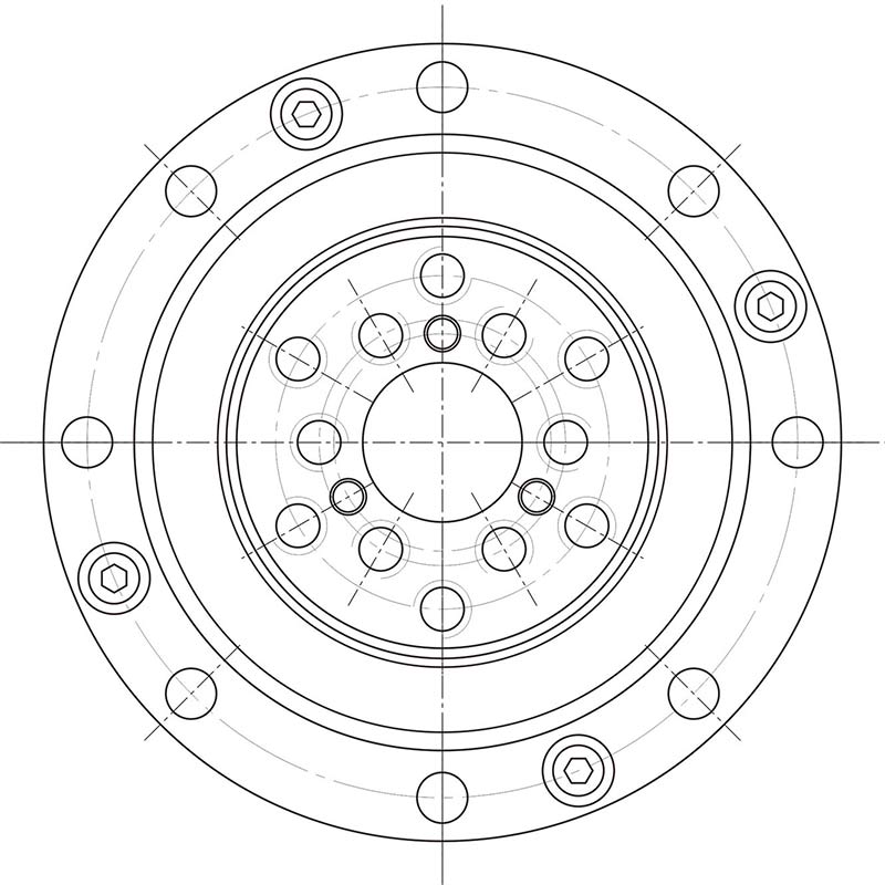 CSG(CSF)型諧波減速器軸承(圖2)